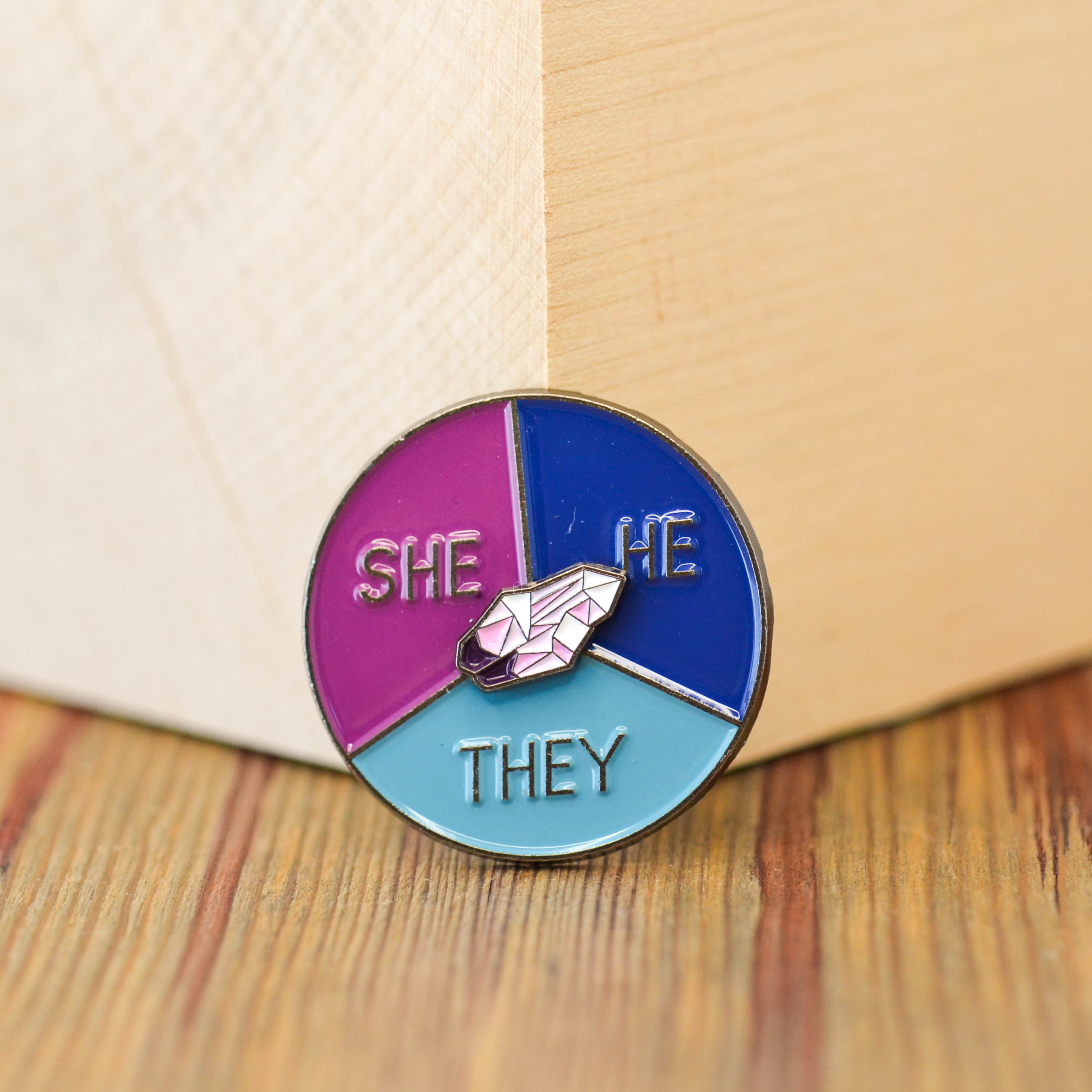 Pins - Pronomen & Identität