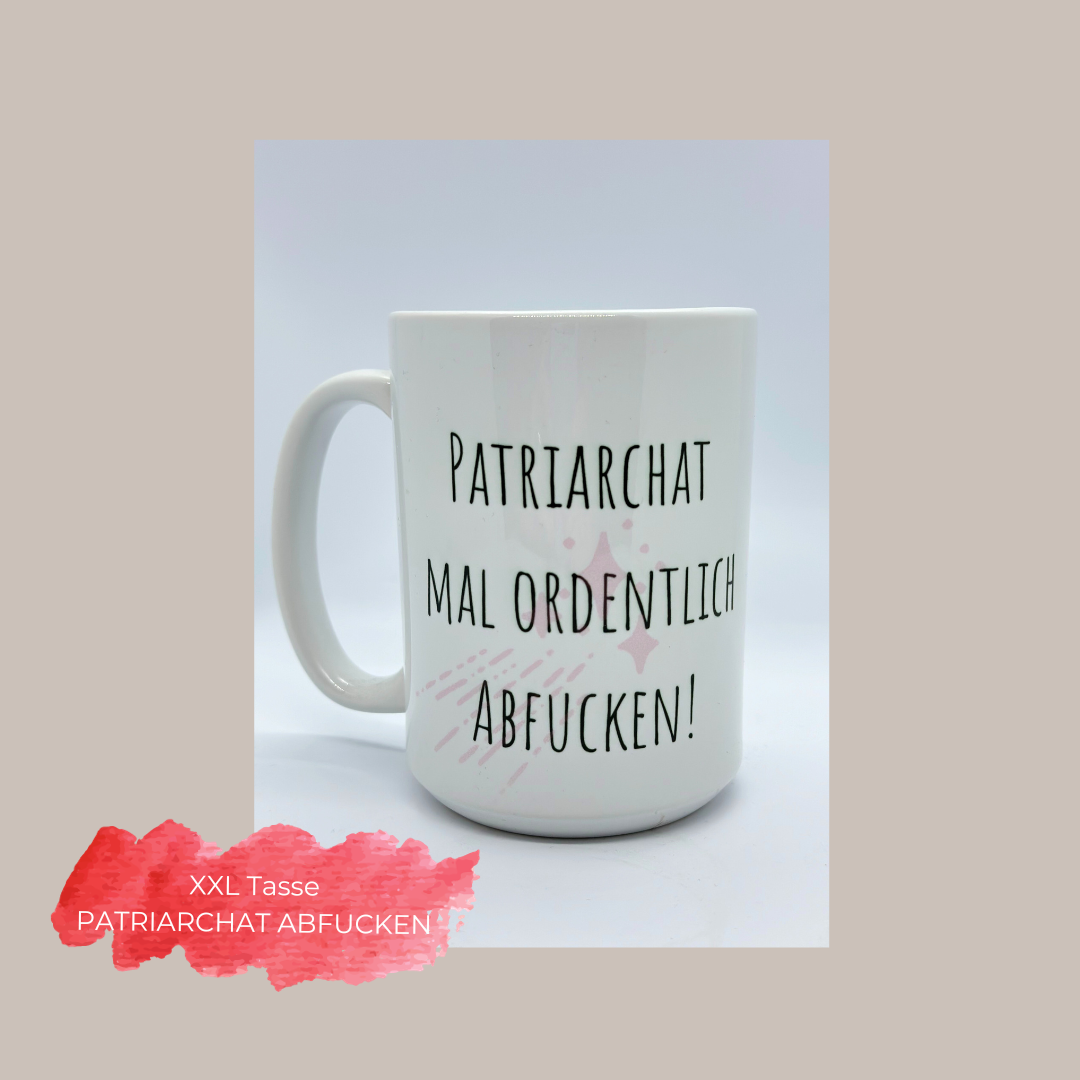 Feministische XXL Tasse
