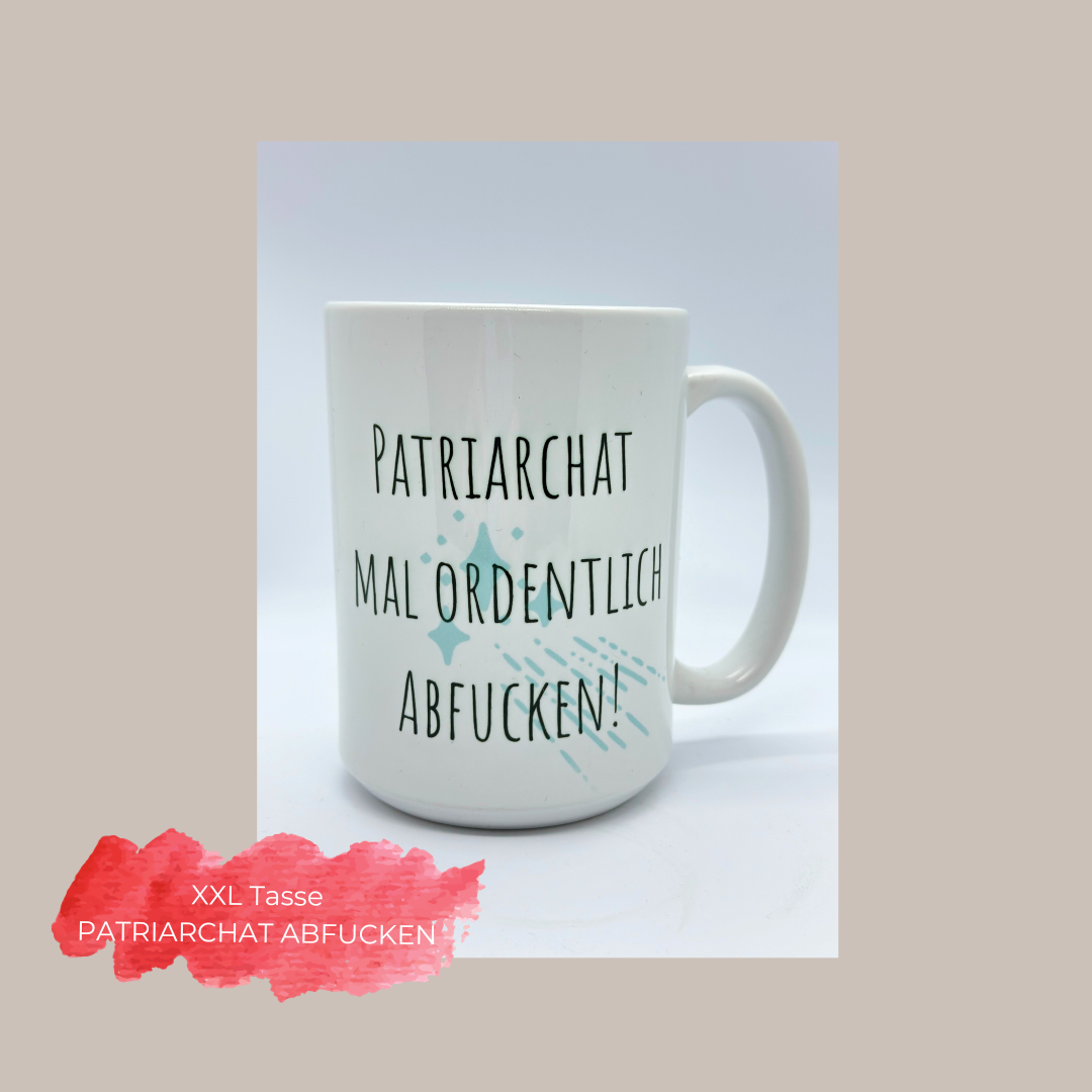 Feministische XXL Tasse