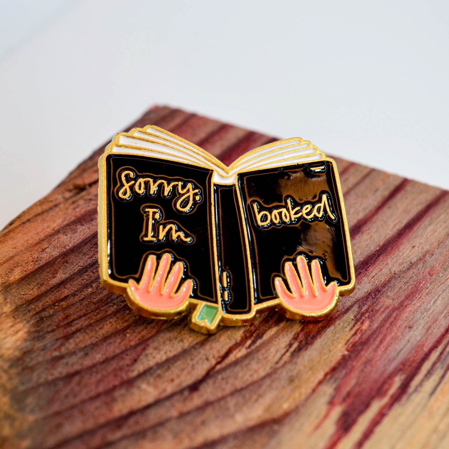Pins - Bücher Statement Pin